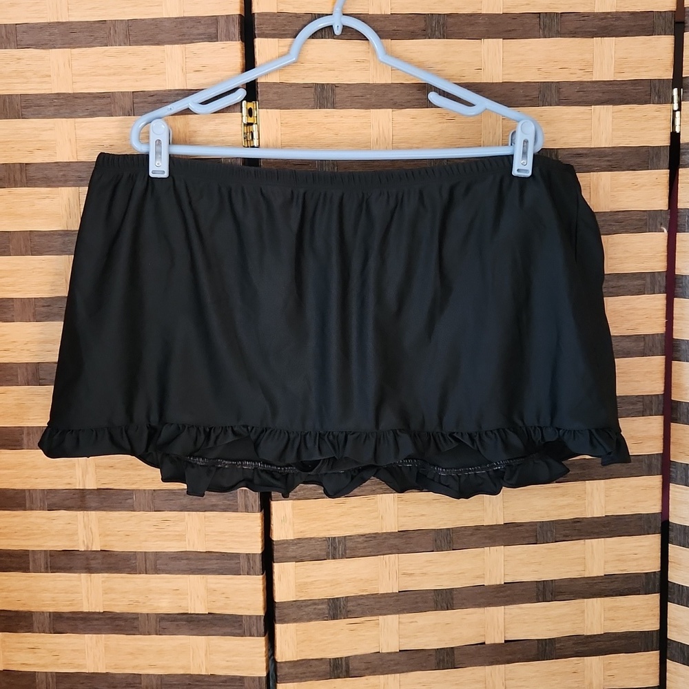 Ruffled bathing skirt